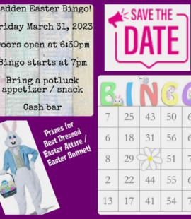 easter bingo