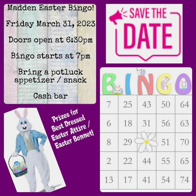 easter bingo